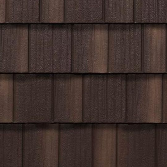 Edco Products Infiniti Textured Shake Steel Roofing — Metal Roofing — EPIIS1250CBR