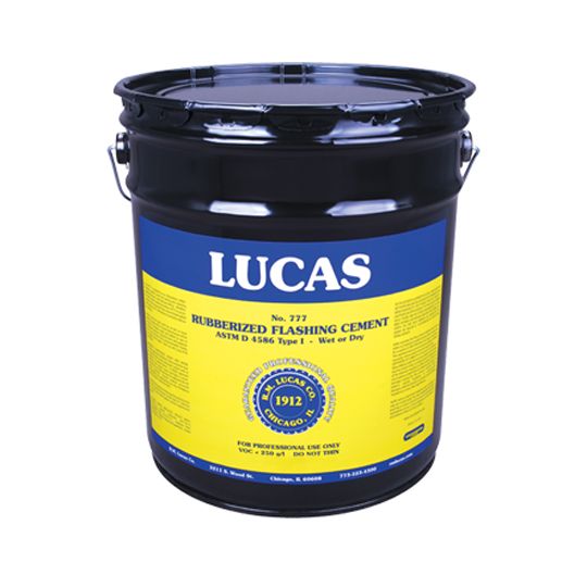 RM Lucas Rubberized Flashing Cement - 5 Gallon Pail