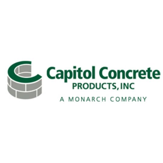 Capitol Concrete Products 4" x 8" x 16" Hollow Concrete Block