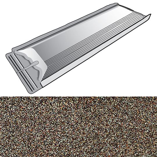 Unified Steel EZ-Vent Granite-Ridge Shingle — BOREZVGRTW