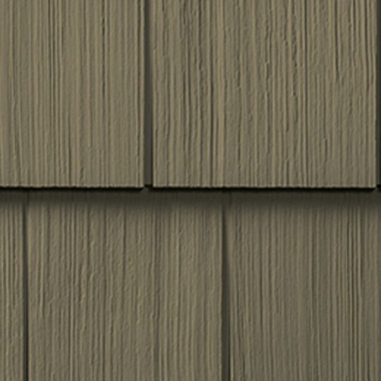 CertainTeed Siding Cedar Impressions Double 7" Straight Edge Perfection 3G Polymer Shingle Siding — CERCID73GPHS