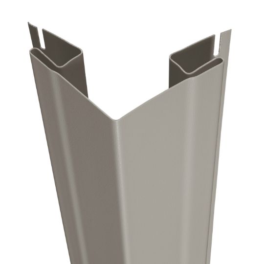 CertainTeed Siding 3/4" x 3-1/3" x 10' Outside Corner Post - Woodgrain Finish — CEROSCP34WG10GG
