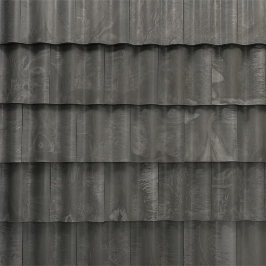 Brava Roof Tile Composite Spanish Barrel Tile Top Ridge (Class C) - Bundle of 5 — Tile Roofing — BVTSTRGP