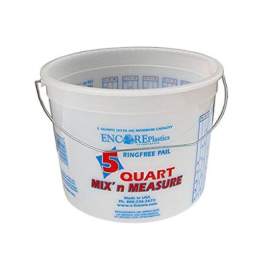Encore Plastic Paint Container - 5 Quart