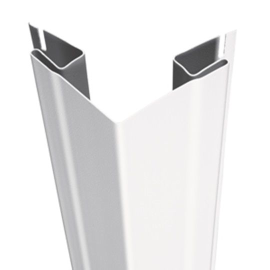 CertainTeed Siding 3/4" x 3-1/3" x 10' Outside Corner Post - Woodgrain Finish — CEROSCP34WG10CW