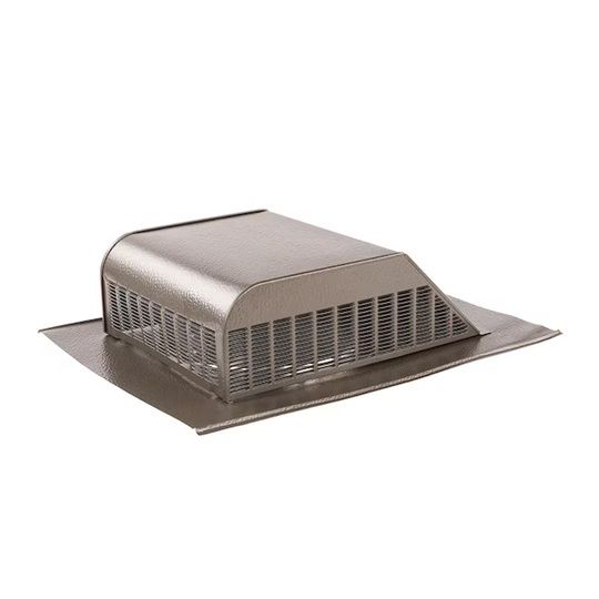 GAF MasterFlow 960 Series Aluminum Slant-Back Roof Louver — Ventilation and Drainage — GAFSSB960ABRZ