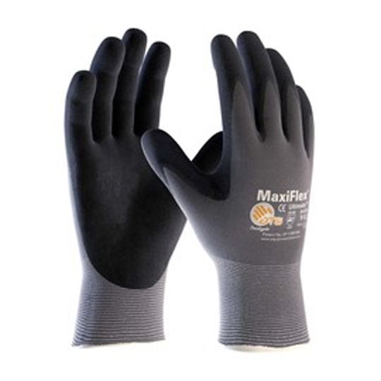 Airgas G-Tek MaxiFlex Large Nitrile Coated Gloves