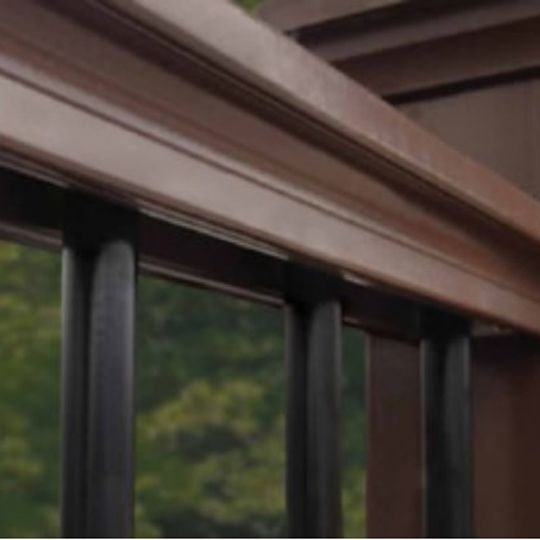 Azek 31" Round Crossover Aluminum Baluster - Pack of 20