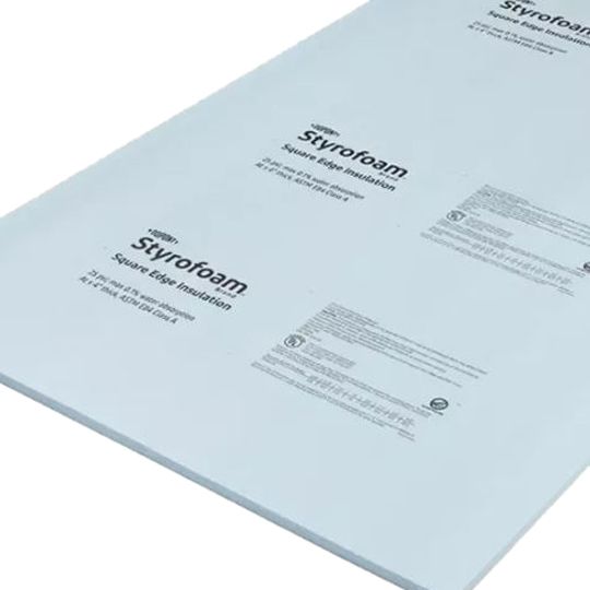 DuPont Styrofoam Brand Square Edge 25PSI XPS Foam Insulation — Commercial Insulation — DDP15SE4825ST