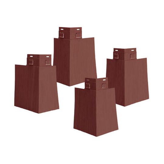 CertainTeed Siding Cedar Impressions 7" Perfecton Offset Mitered Corner Post - Box of 4 — DISCCERMCO7AY