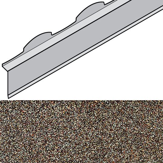 Unified Steel 5" x 79" Barrel-Vault Birdstop — Weatherproofing — BORBS579TW