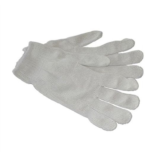 The Brush Man Large Polyester/Cotton String Knit Glove, Regular Weight, Reversible
