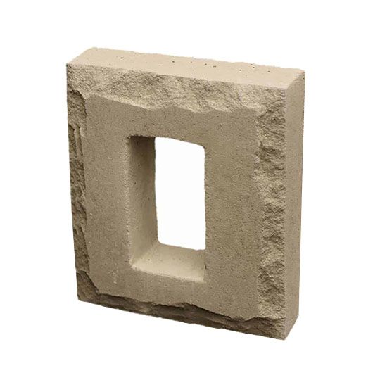 ProVia Classic Receptacle Stone — PVDRSWH