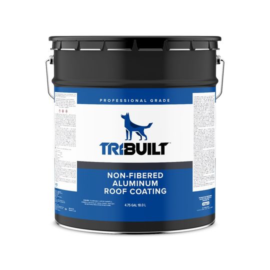 TRI-BUILT Non-Fibered Aluminum Roof Coating