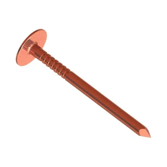 Clendenin Bros 1-1/2" (4d) Copper Smooth Shank Roofing/Slating Nails - 10 Lb. Box