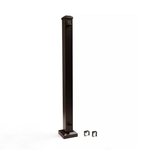 Trex 2.5" x 2.5" Select Aluminum Rail End Post — TRXSEPA2543BB