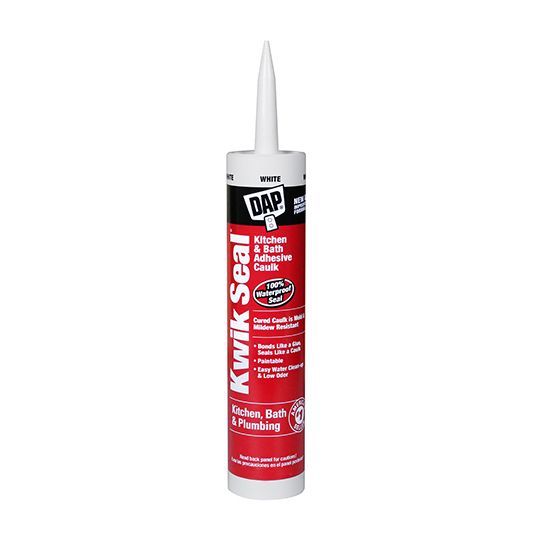DAP Kwik Seal Tub/Tile Caulk - 11 Oz. Tube