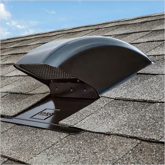 GAF Master Flow Bath & Dryer Rooftop Appliance Vent — Ventilation and Drainage — GAFBD4VBL