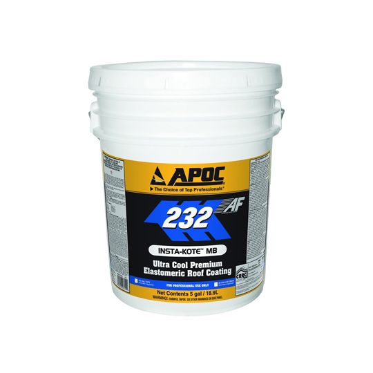APOC 232 Insta-Kote Mb Ultra Cool Premium Elastomeric Roof Coating