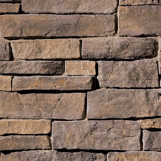 Eldorado Stone Mountain Ledge Flat Stone - 110 Sq. Ft. Box — ELDMLF0090BB