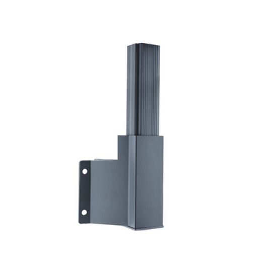 Regal Ideas (Pscb) Corner Fascia Post Mount for 2-1/4" Posts — RIXPSCBBL