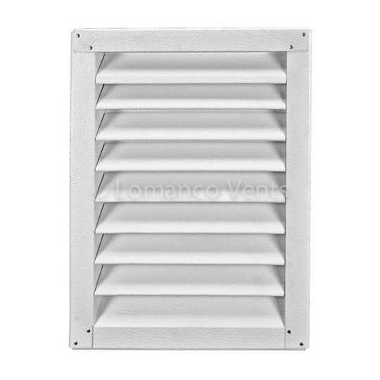 Lomanco 12" x 18" 100-Series Square Flush Mount Gable Louver — LOM1001218W