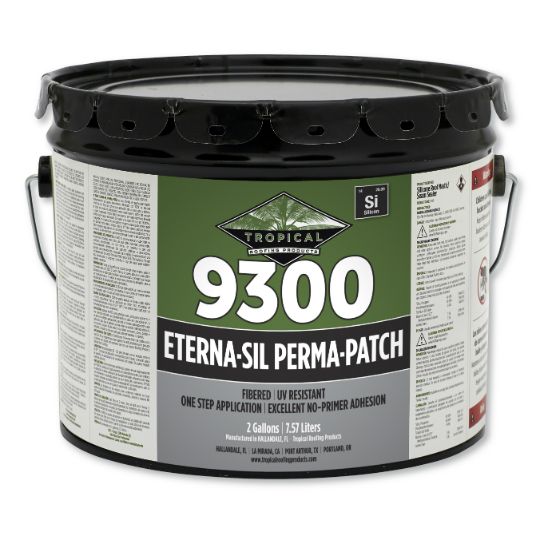 Tropical Roofing Products 9300 Eterna-sil Perma Patch - 2 Gallon Bucket