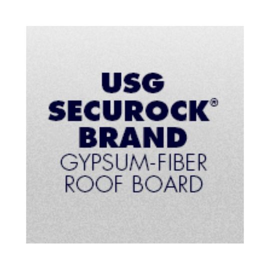 GAF Usg Securock Gypsum-Fiber Roof Board — Roofing Insulation — GAF38SR4GF