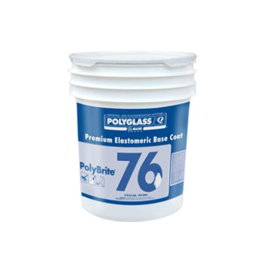 Polyglass PolyBrite 76 Premium Elastomeric Base Coat — Adhesives, Caulks & Sealants — POL76BC50G