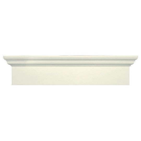 Mid-America Standard Flat Panel Window Header with Keystone — MABCWHFP932034