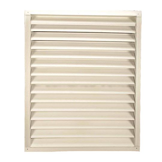 Lomanco 24" x 30" 200-Series Square Recess Mount Gable Louver
