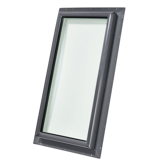 Velux Fixed Self-Flashed Skylight with Aluminum Cladding & Tempered Low-E340 Glass — VELQPF22462015