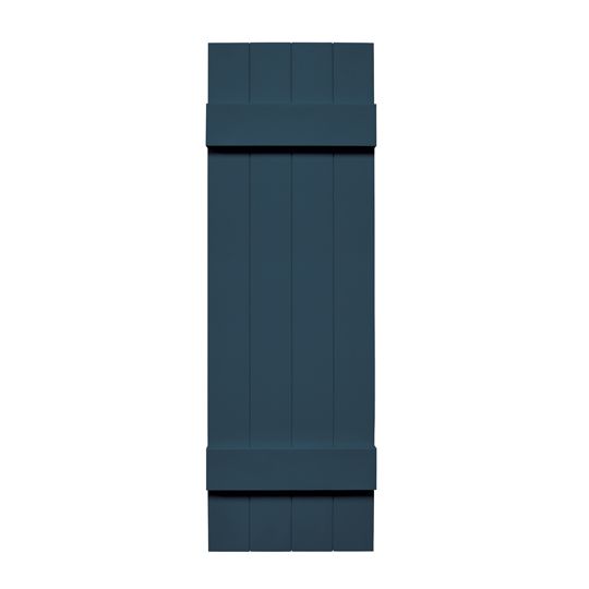 TRI-BUILT Standard Board-N-Batten 4-Board Joined Shutters (Pair) — TRI031459036
