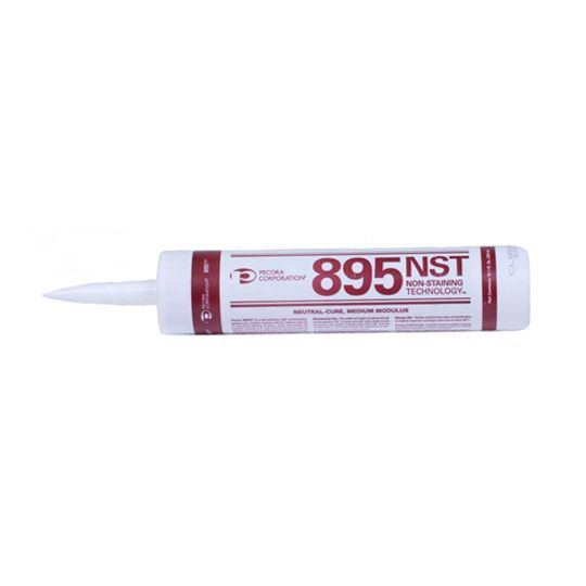 Pecora 895NST Structural Silicone Glazing & Weatherproofing Sealant - 10.1 Oz. Tube — Adhesives, Caulks & Sealants — PEC895NSTTRTB