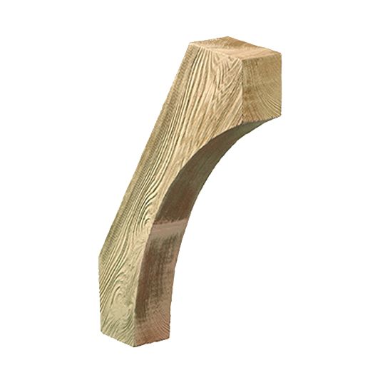 Fypon Molded Millwork 12" x 24" x 3" Sw Bracket