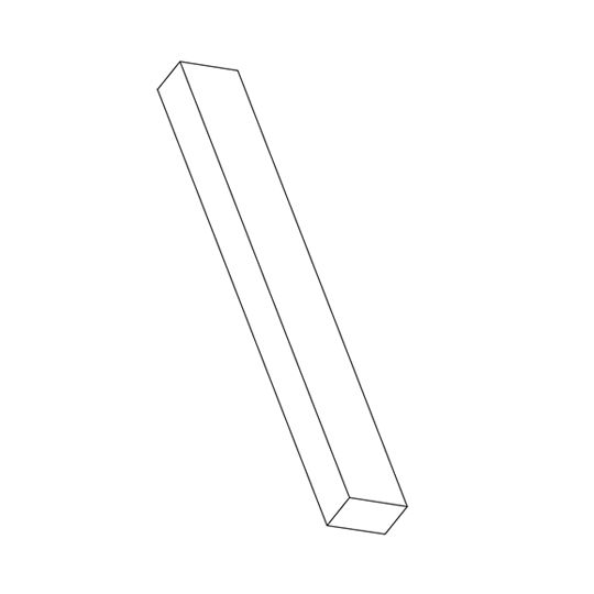Wausau Supply 5/4" x 2" x 16' Diamond Kote Woodgrain Smart Trim - Pack of 4 — WSUDKTRIMCDR5424