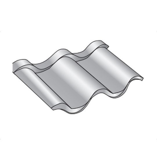 Decra Roofing Systems Villa Tile Underpan — Metal Roofing — DRSVTPANTS