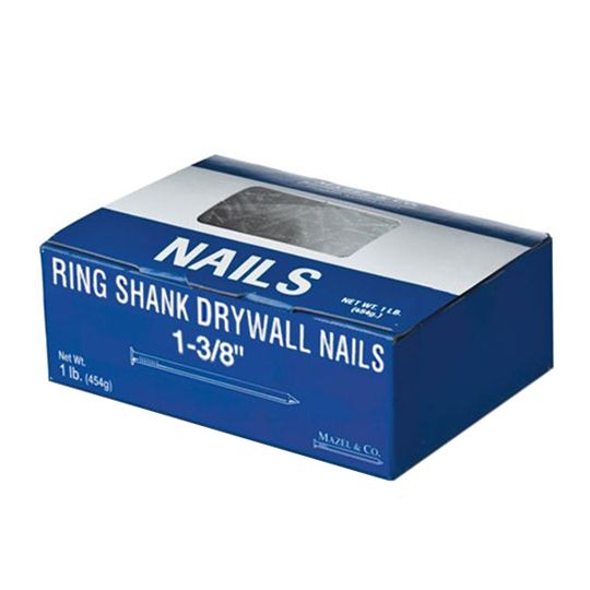 Mazel & Co. Ring Shank Drywall Nails 50# MP1