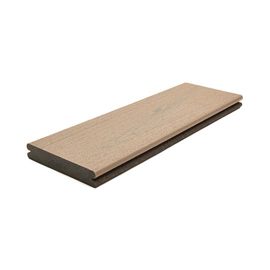 Trex Transcend Lineage Grooved Edge Composite Deck Boards — TRXTGE16CL