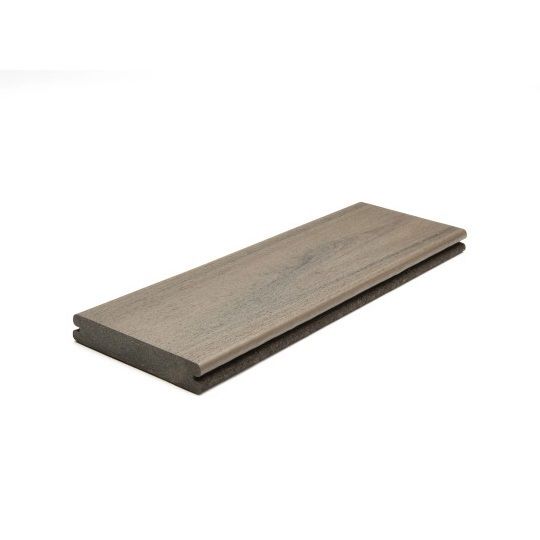 Trex Transcend Lineage Grooved Edge Composite Deck Boards — TRXTGE12BC
