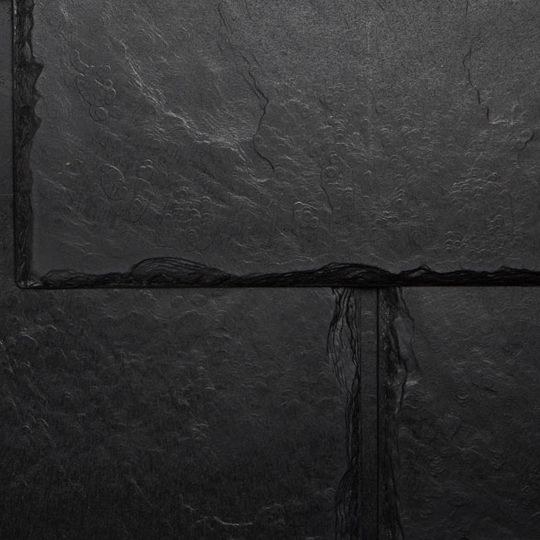 EcoStar 12" Majestic Slate Traditional Polymeric Tiles - Class C - Pre-Blended Batch 2 — Slate Roofing — ECOMTC12BLPB2