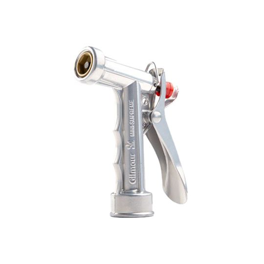 Gilmour Zinc Chrome Pistol Grip Hose Nozzle