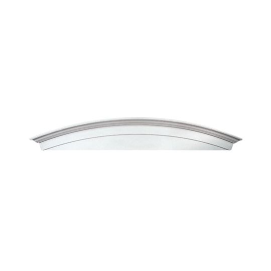Fypon Molded Millwork 80" x 15" Solid Window Crosshead Arch