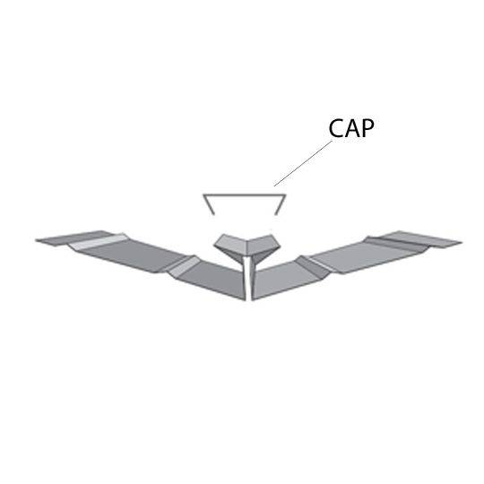 Decra Roofing Systems Xd Valley Cap — DRSVCXDWG