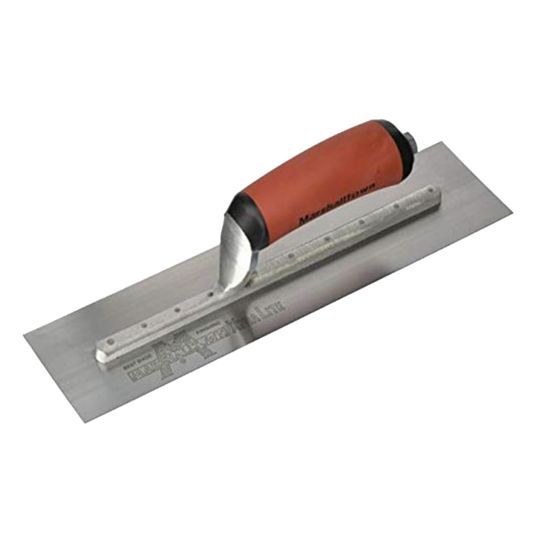Marshalltown 12" x 4" Finishing Trowel with Curved DuraSoft Handle