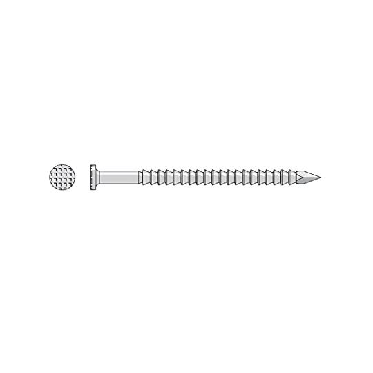 Simpson Strong-Tie 15 Gauge x 1-1/4" Type 316 Stainless Steel 3D Annular Ring Shank Cedar Trim Nail - 5 Lb. Box