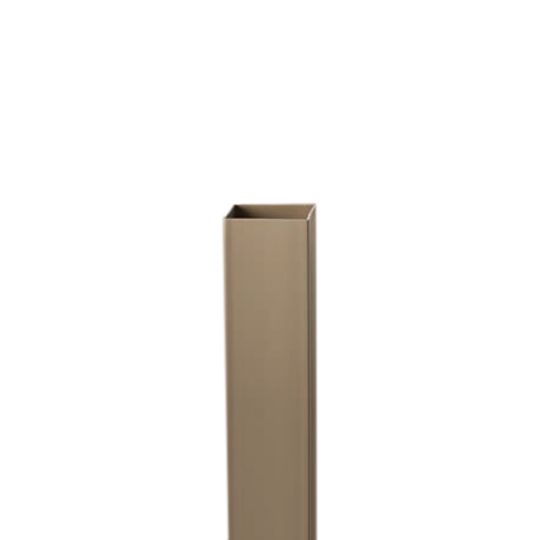 Color Guard Railing Systems 4" x 4" x 38" Vinyl Blank Post Sleeve — COGC4438BP