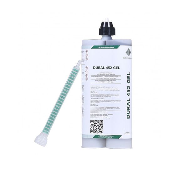 Euclid Chemical Dural 452 Lv Epoxy Adhesive - 15.2 Oz. Dual Cartridge
