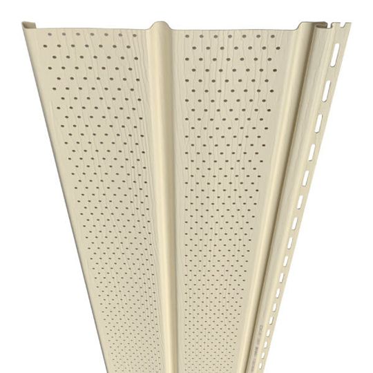 Variform By PlyGem Double 5" Standard Vent Vinyl Soffit — VAR145113