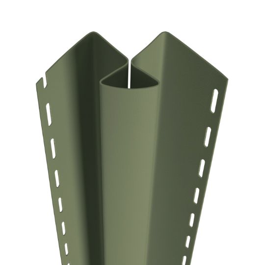CertainTeed Siding 1-1/4" CedarBoards Matte Finish Inside Cornerpost — CER114ISCPSP